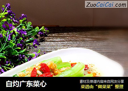 白灼广东菜心