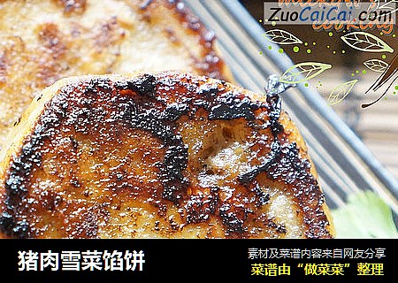 猪肉雪菜馅饼