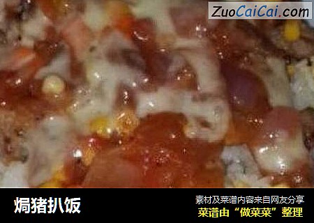 焗猪扒饭