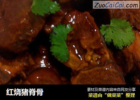 红烧猪脊骨