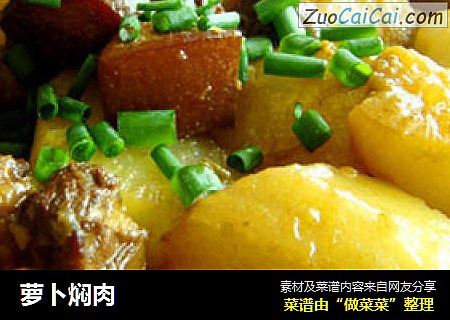 萝卜焖肉