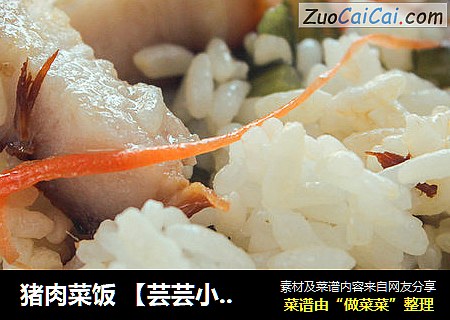 猪肉菜饭 【芸芸小厨】