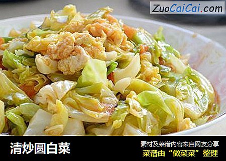 清炒圆白菜
