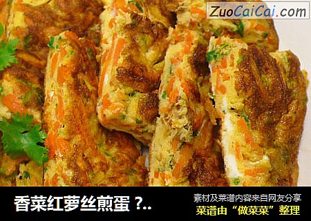 香菜红萝丝煎蛋 ? 香草煎蛋3