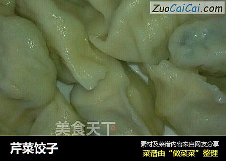 芹菜饺子