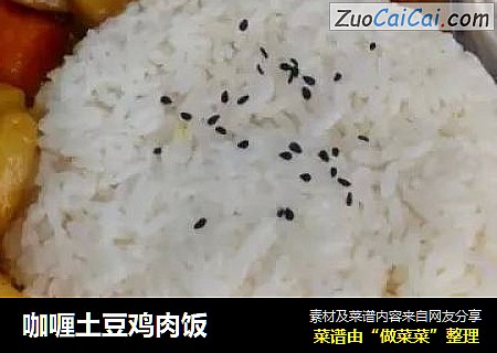 咖喱土豆鸡肉饭