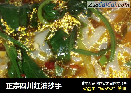 正宗四川红油抄手