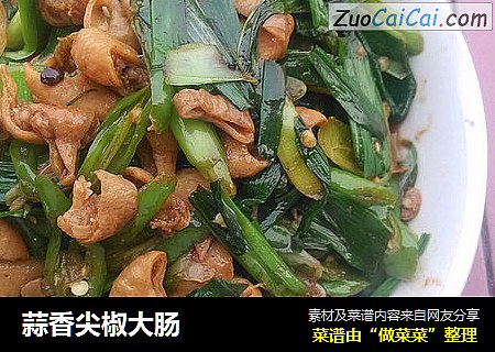 蒜香尖椒大肠