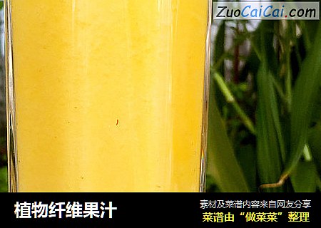 植物纤维果汁