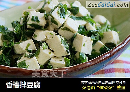 香椿拌豆腐