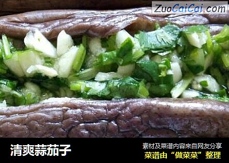 清爽蒜茄子