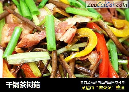 干锅茶树菇