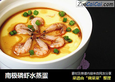 南极磷虾水蒸蛋