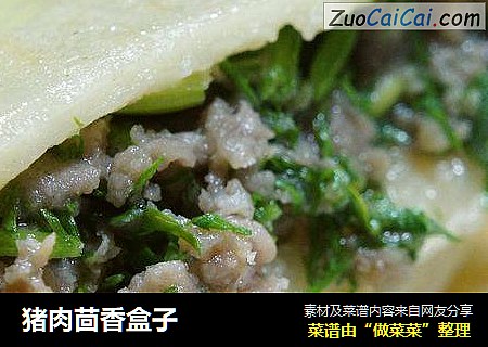 猪肉茴香盒子