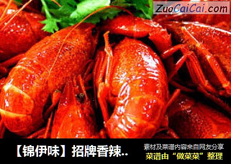 【锦伊味】招牌香辣小龙虾！