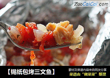 【锡纸包烤三文鱼】