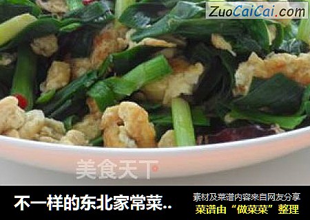 不一样的东北家常菜——韭菜炒鸡蛋