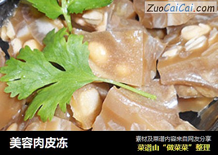 美容肉皮冻