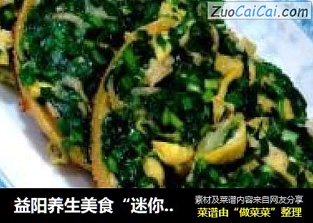 益阳养生美食“迷你小烀饼”