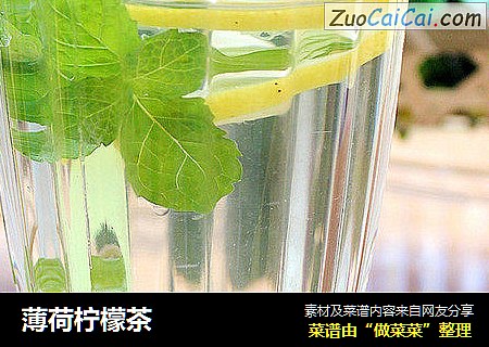 薄荷柠檬茶