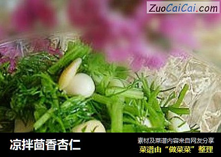 凉拌茴香杏仁