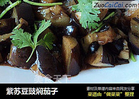 紫苏豆豉焖茄子