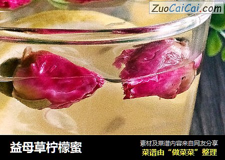益母草柠檬蜜