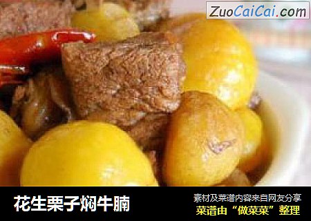 花生栗子焖牛腩