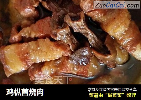 鸡枞菌烧肉