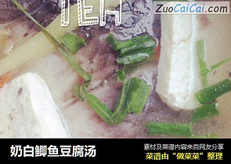 奶白鲫鱼豆腐汤