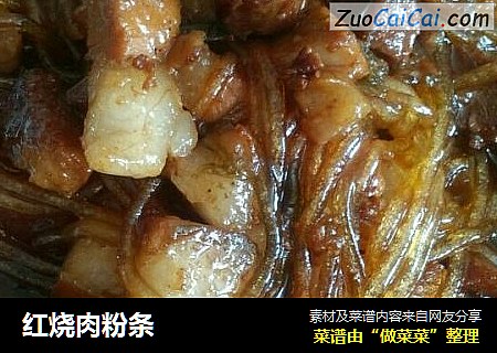 红烧肉粉条