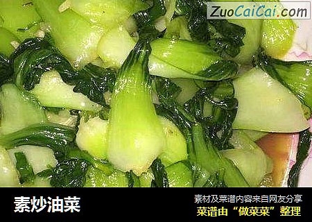 素炒油菜