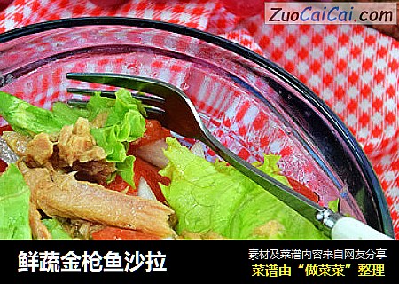 鲜蔬金枪鱼沙拉