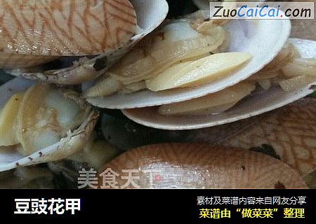 豆豉花甲
