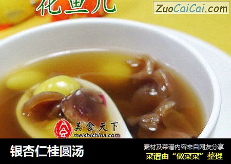 银杏仁桂圆汤