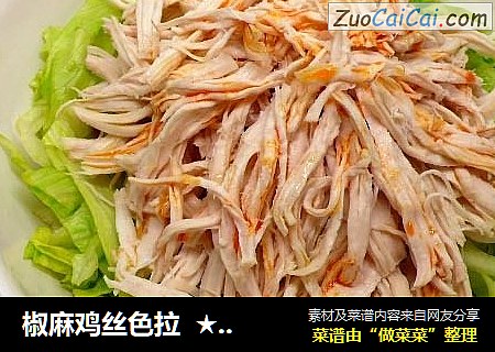 椒麻鸡丝色拉★鸡丝轻食7