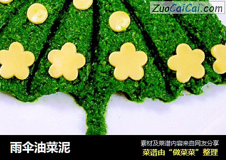 雨伞油菜泥