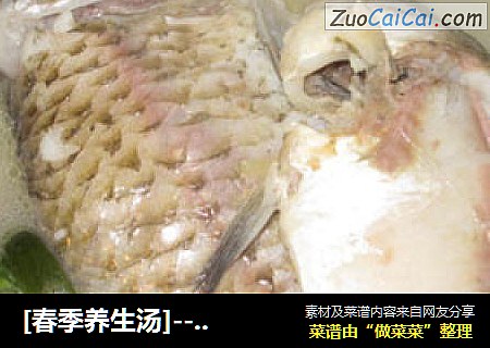 [春季养生汤]---石斛鲫鱼汤