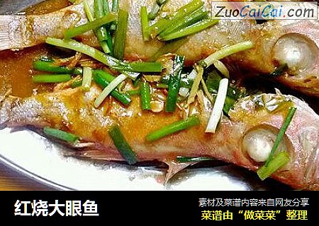 红烧大眼鱼