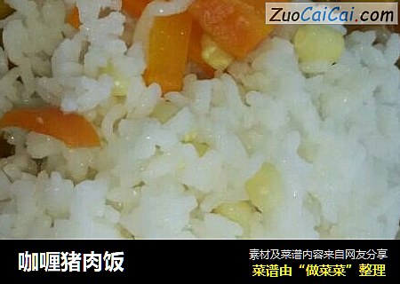 咖喱猪肉饭