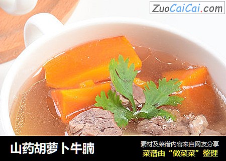 山药胡萝卜牛腩