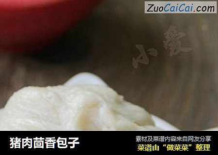 猪肉茴香包子