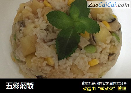 五彩焖饭