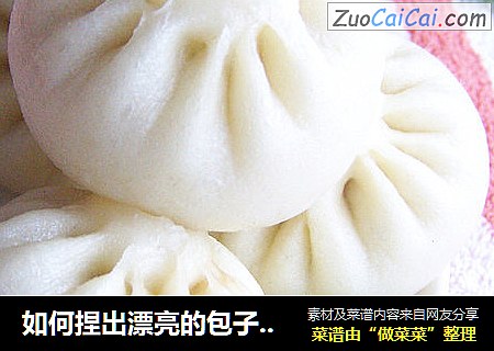 如何捏出漂亮的包子褶------仅供参考