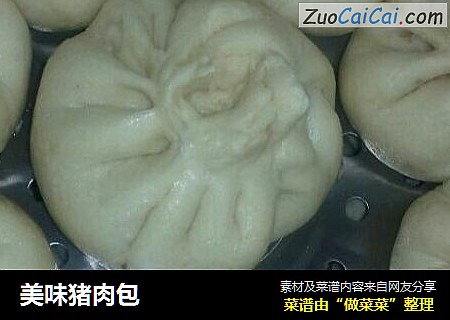 美味猪肉包