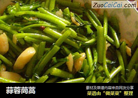 蒜蓉茼蒿