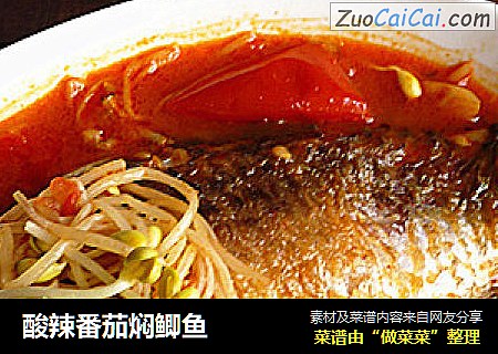 酸辣番茄焖鲫鱼