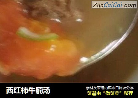 西红柿牛腩汤