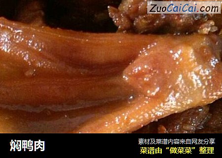 焖鸭肉