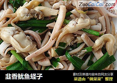 韭香鱿鱼蛏子